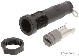 0031.1681, Shocksafe Fuseholder, 6.3 x 32 mm or 5 x 20mm, Slotted Cap, 2.5 W / 10 A, IP40