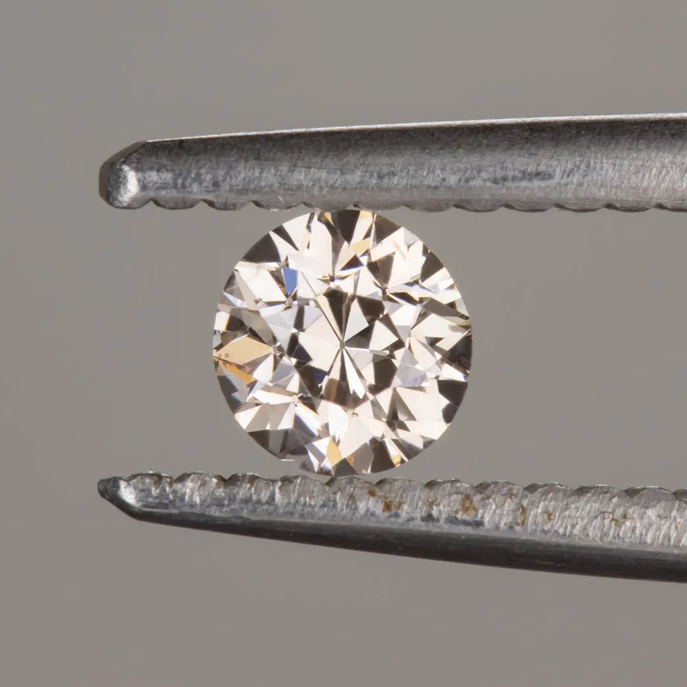 0.29ct LIGHT PINK OLD EUROPEAN CUT DIAMOND VINTAGE LOOSE STONE NATURAL 1/3 CARAT