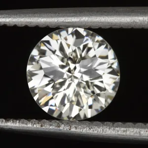 1.17ct DIAMOND GIA CERTIFIED N VS1 UNIQUE NOVELTY ROUND CUT NATURAL ENGAGEMENT
