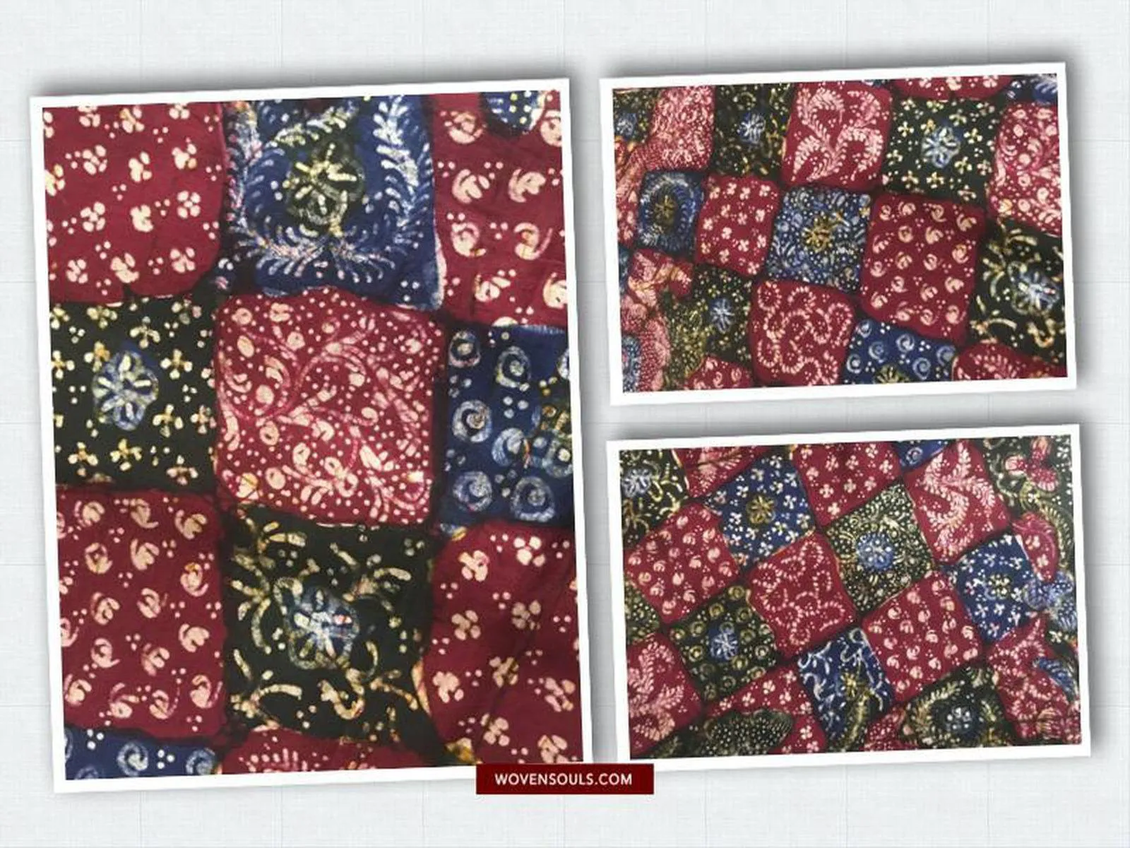 1432 SOLD Javanese Batik Tulis Shawl - Hand Drawn - Textile Art