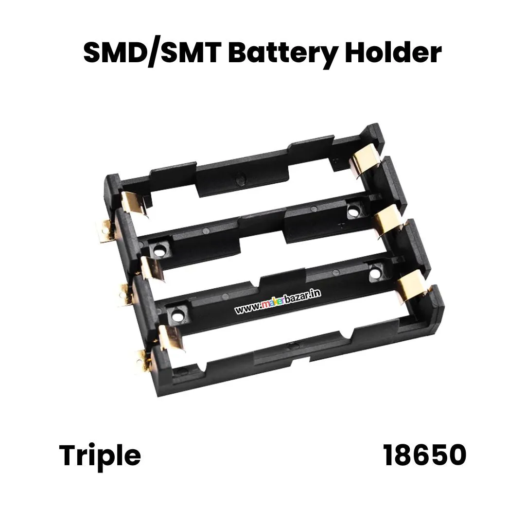 18650 SMD/SMT Battery Holder Case (High-Quality)