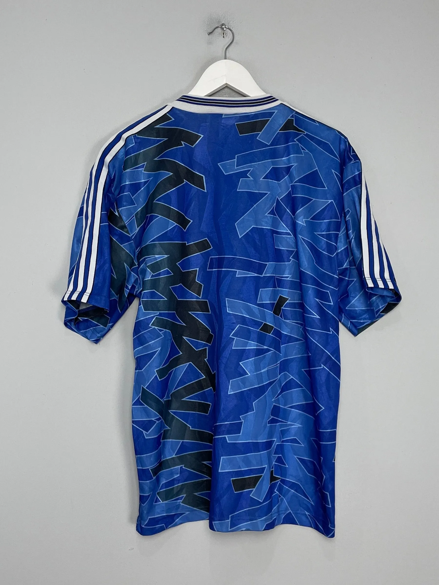 1993/94 SCHALKE HOME SHIRT (L) ADIDAS