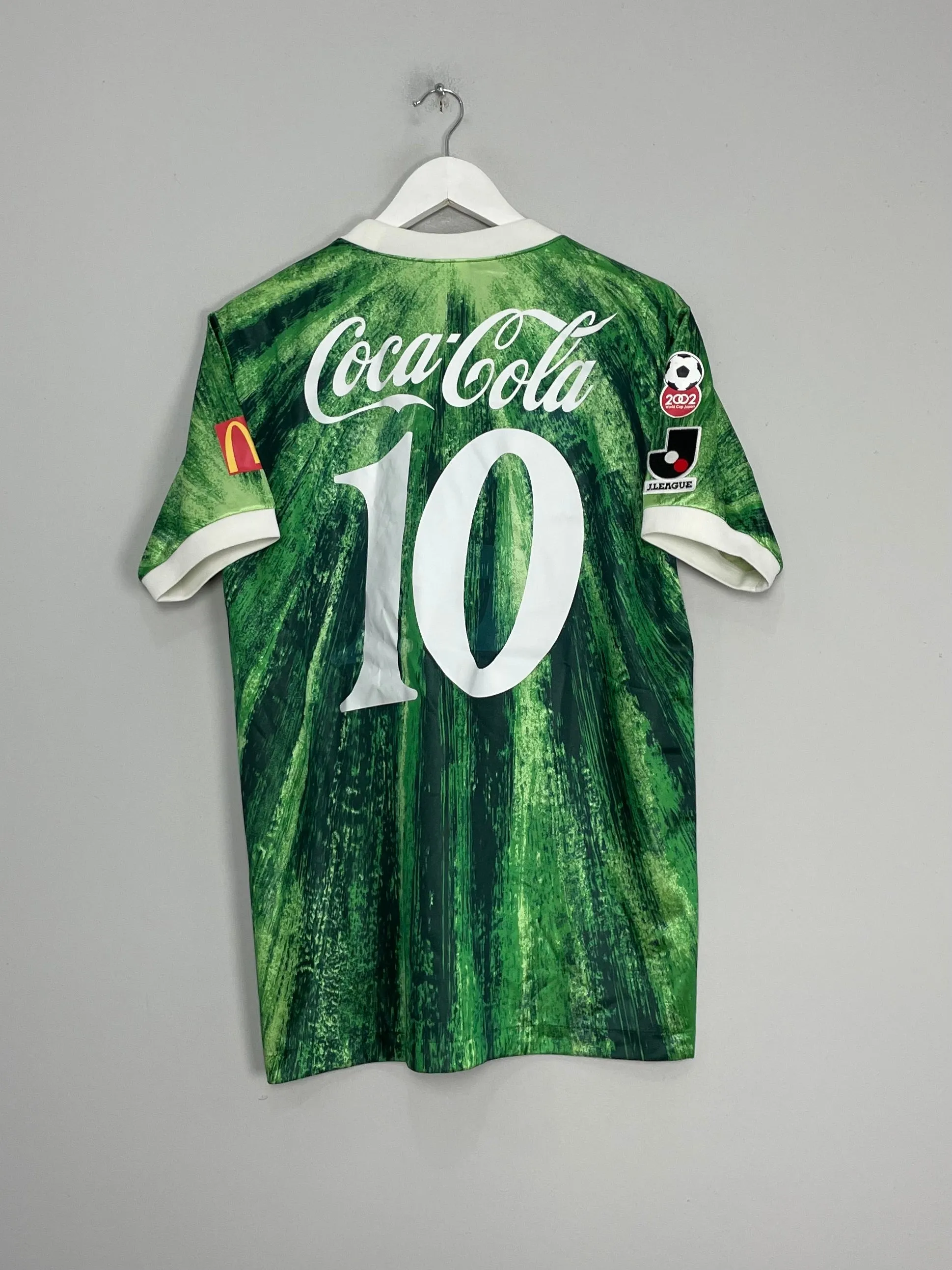 1993/95 TOKYO VERDY KAZU #10 HOME SHIRT (L) MIZUNO
