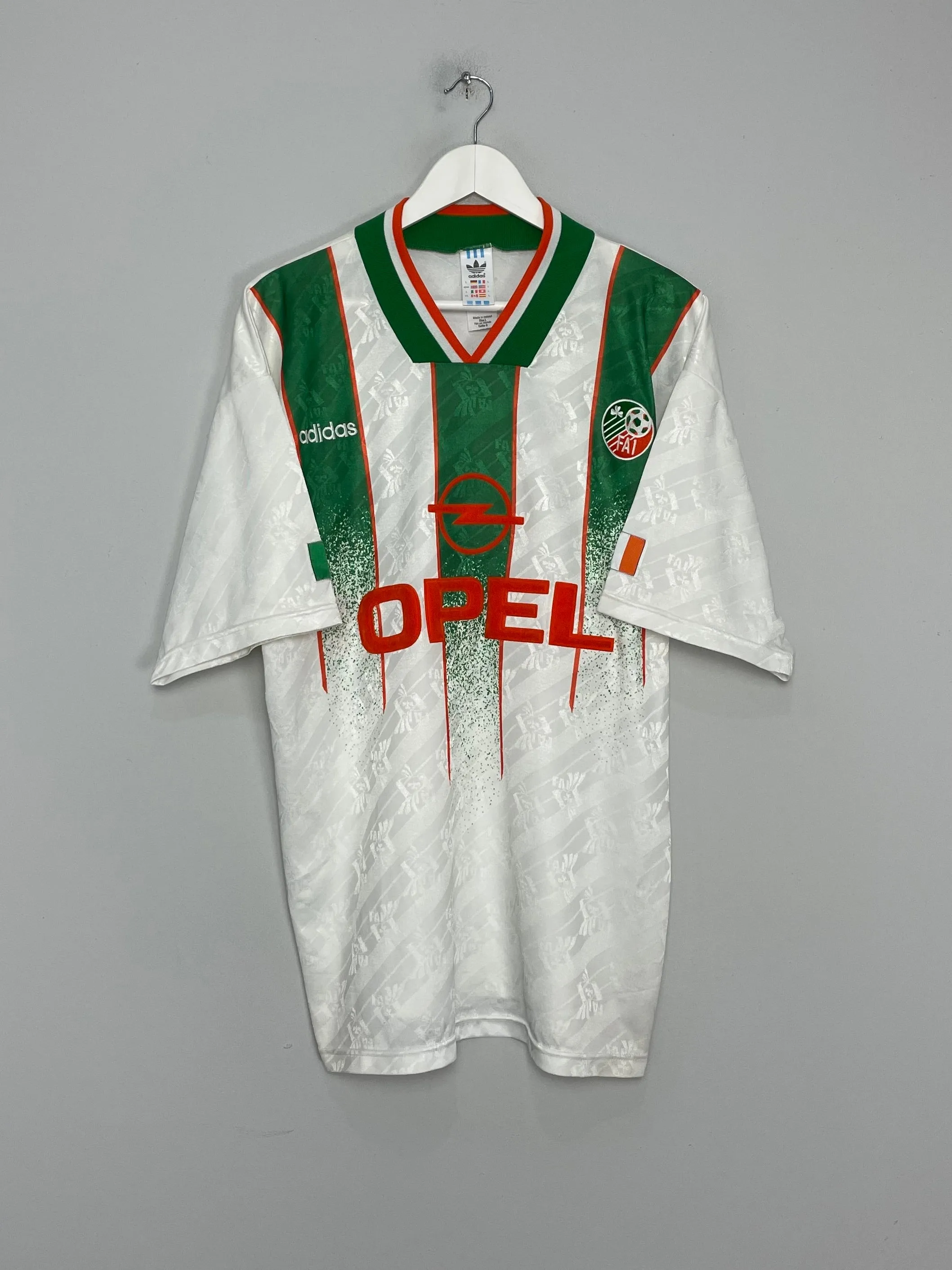 1994 IRELAND HOME SHIRT (L) ADIDAS