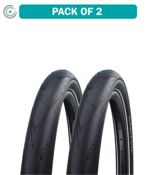 2 Pack Schwalbe Super Moto Tire 27.5 x 2.4 Clincher Wire Addix RaceGuard 11159141