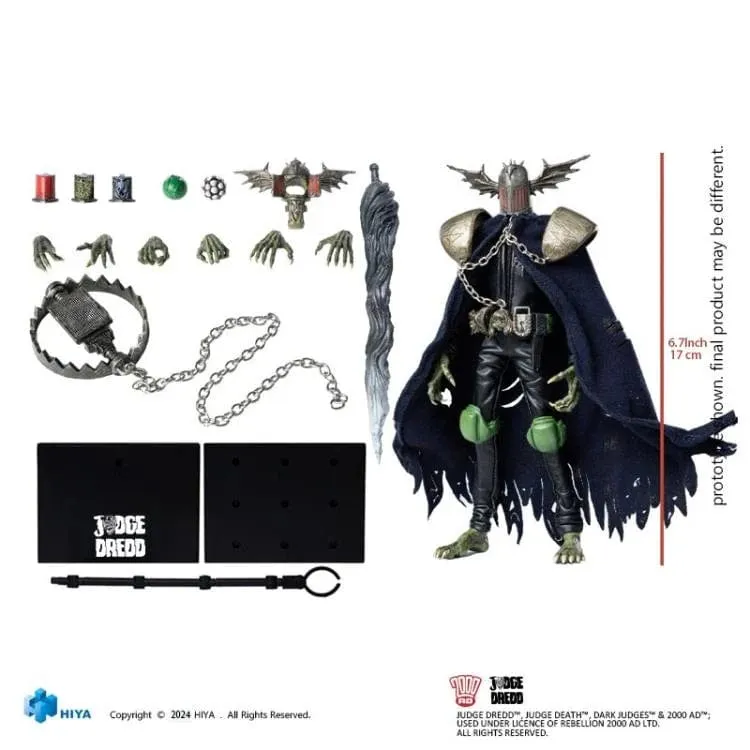 2000 AD Exquisite Super Series Judge Fear 1:12 Previews Exclusive Action Figure