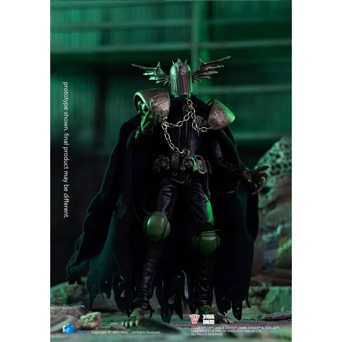 2000 AD Exquisite Super Series Judge Fear 1:12 Previews Exclusive Action Figure