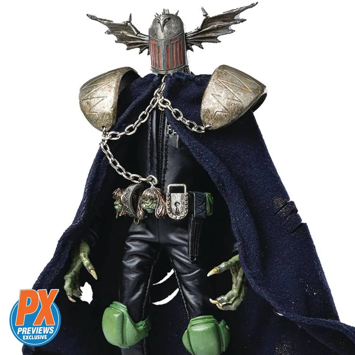 2000 AD Exquisite Super Series Judge Fear 1:12 Previews Exclusive Action Figure