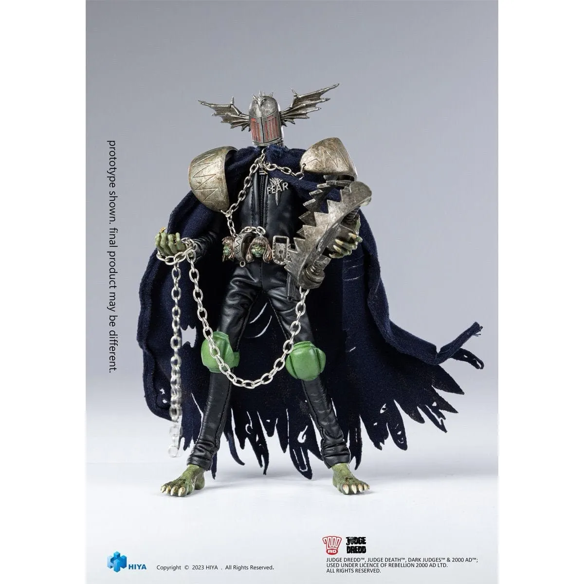 2000 AD Exquisite Super Series Judge Fear 1:12 Previews Exclusive Action Figure