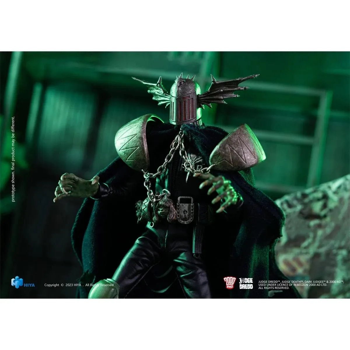 2000 AD Exquisite Super Series Judge Fear 1:12 Previews Exclusive Action Figure