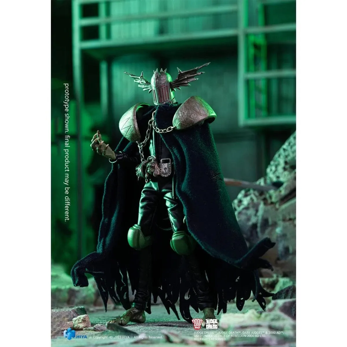 2000 AD Exquisite Super Series Judge Fear 1:12 Previews Exclusive Action Figure