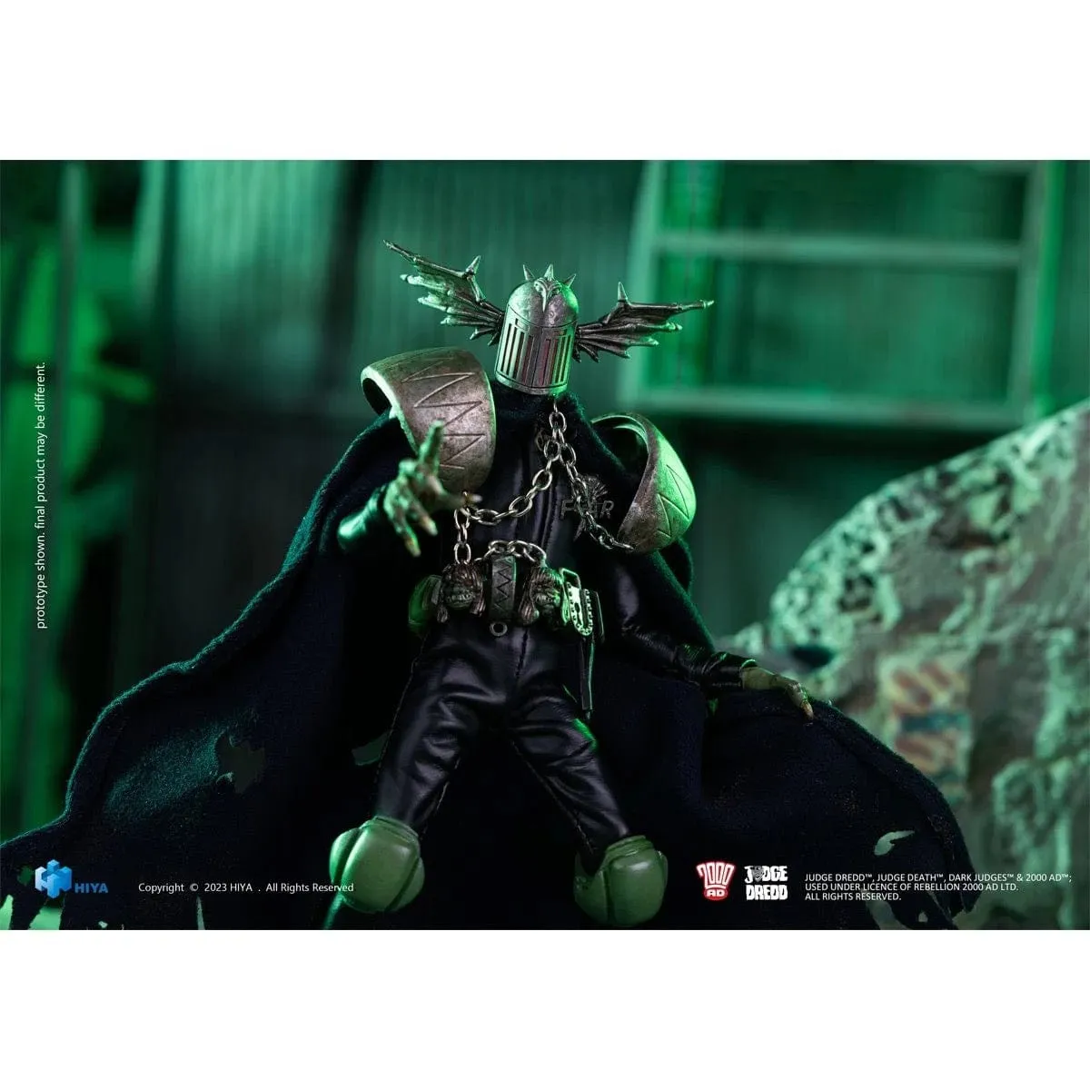 2000 AD Exquisite Super Series Judge Fear 1:12 Previews Exclusive Action Figure