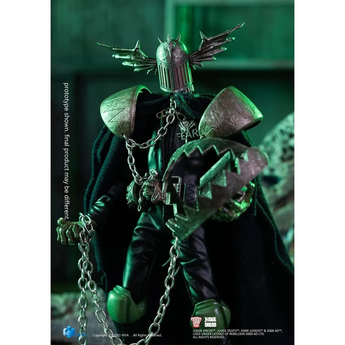2000 AD Exquisite Super Series Judge Fear 1:12 Previews Exclusive Action Figure