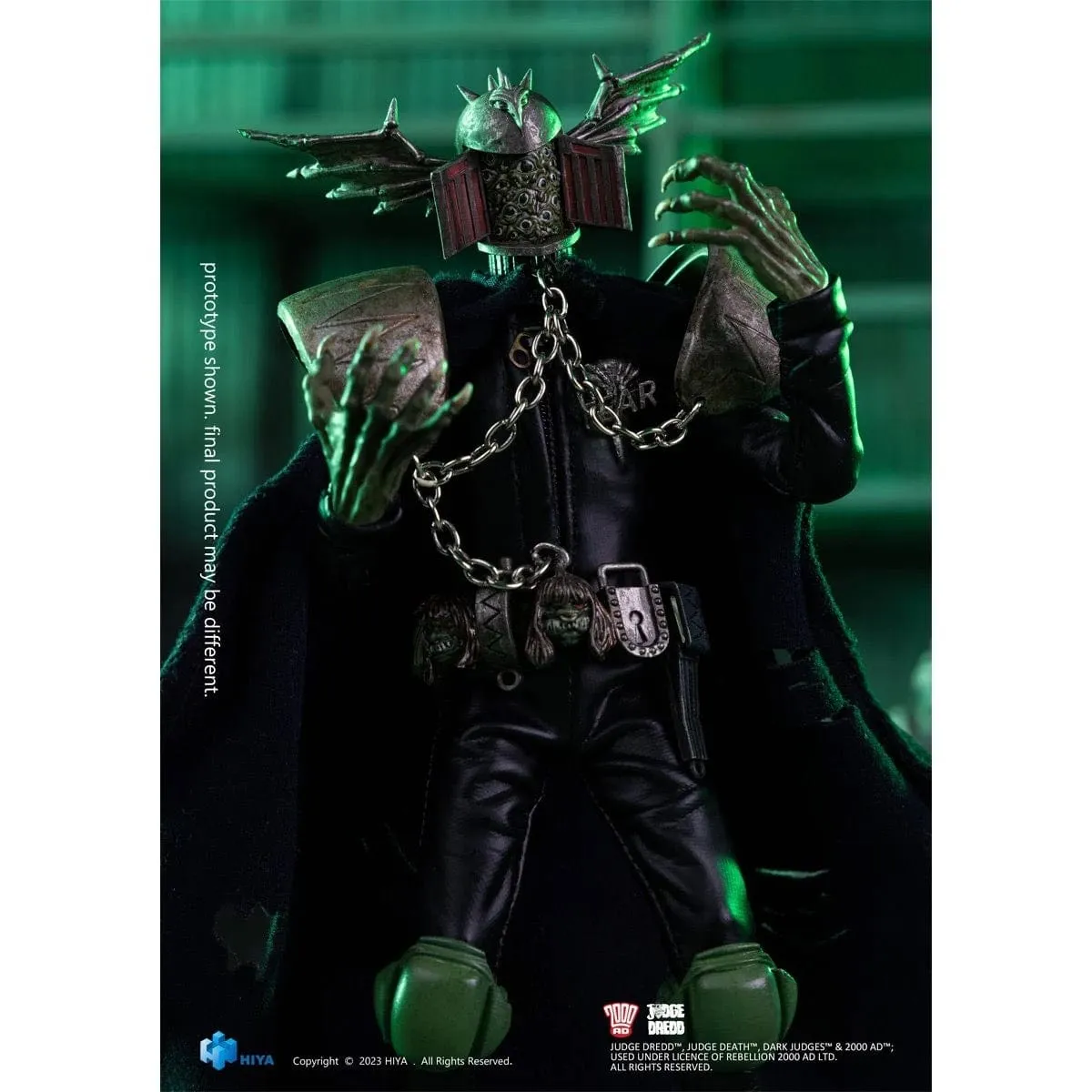 2000 AD Exquisite Super Series Judge Fear 1:12 Previews Exclusive Action Figure