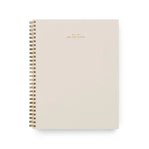 24-25 Academic Year Task Planner (Natural Linen)
