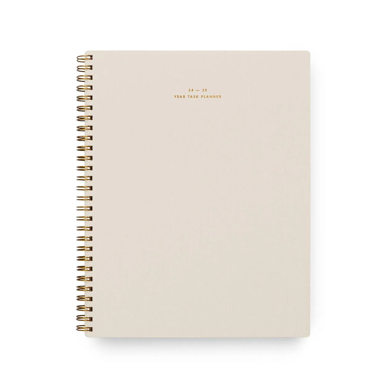 24-25 Academic Year Task Planner (Natural Linen)