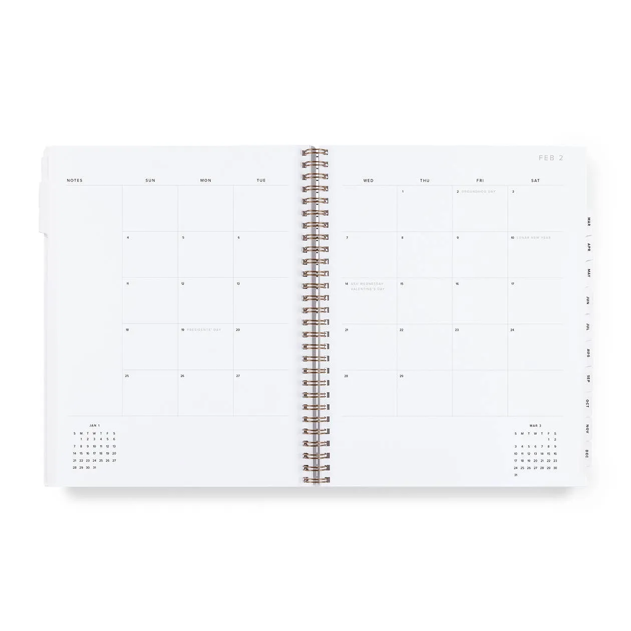 24-25 Academic Year Task Planner (Natural Linen)