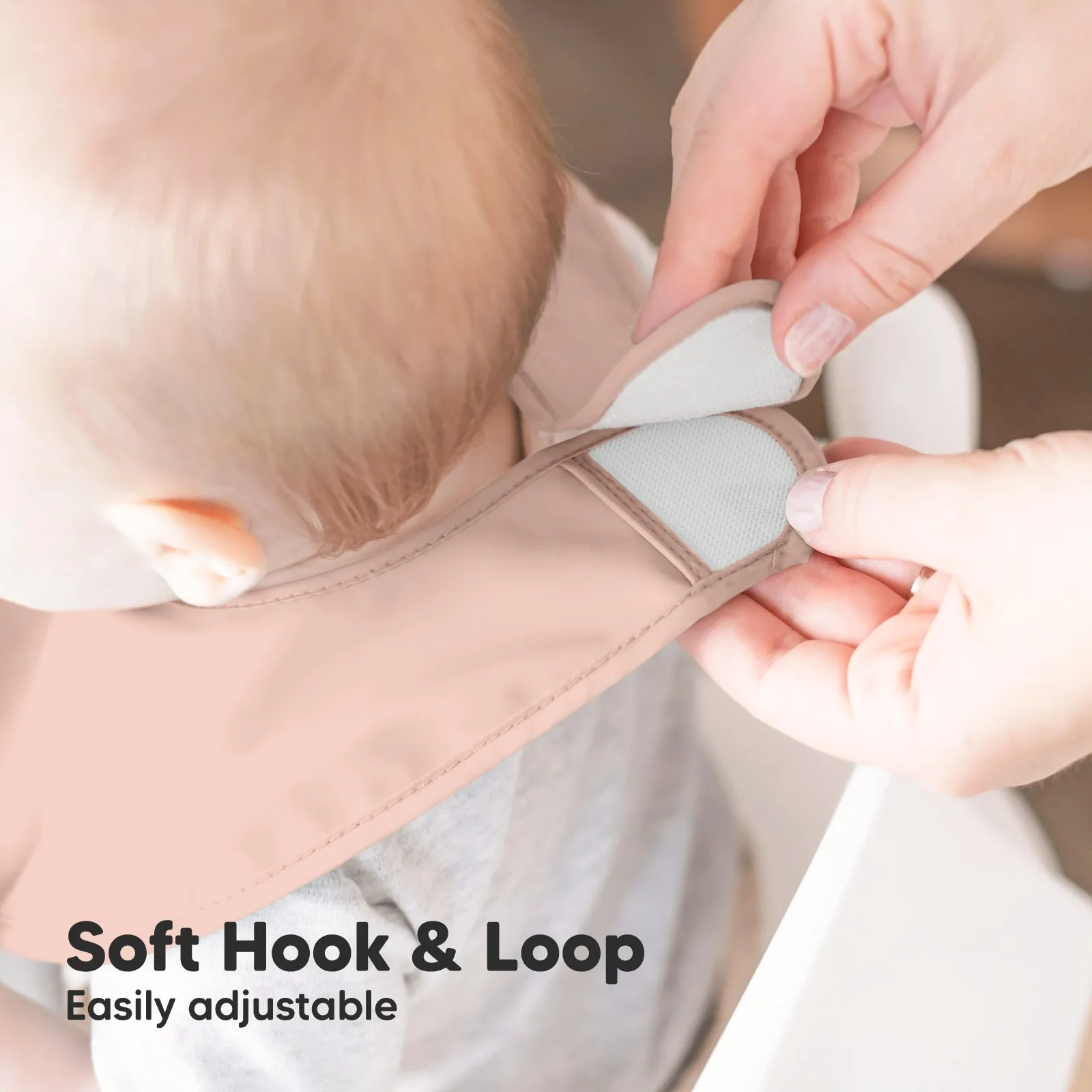 3-Pack Presto Waterproof Bibs (Fawn)