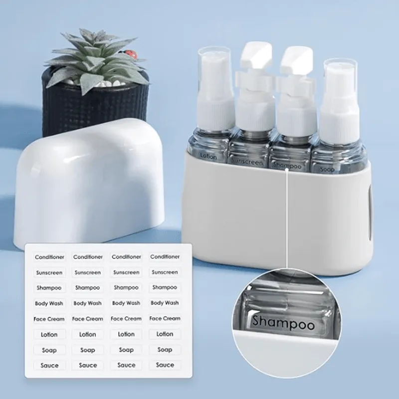 3pcs Travel Bottles Set 50ml with Label