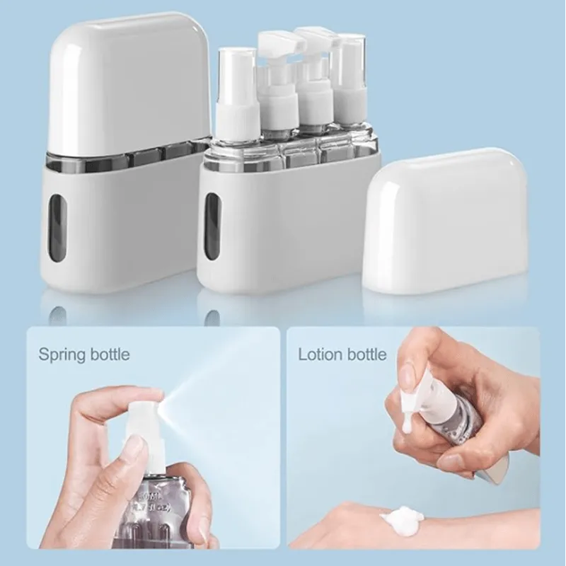 3pcs Travel Bottles Set 50ml with Label