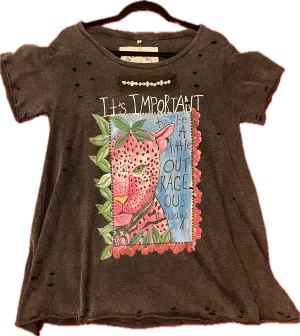 A Rare Bird Bling Cat T-Shirt