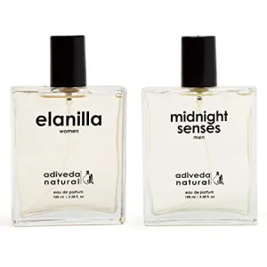Adiveda Natural Elanilla & Midnight Senses For Men & Women Eau de Parfum - 200 ml