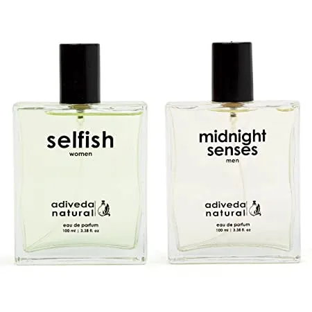 Adiveda Natural Selfish & Midnight Senses For Men & Women Eau de Parfum - 200 ml