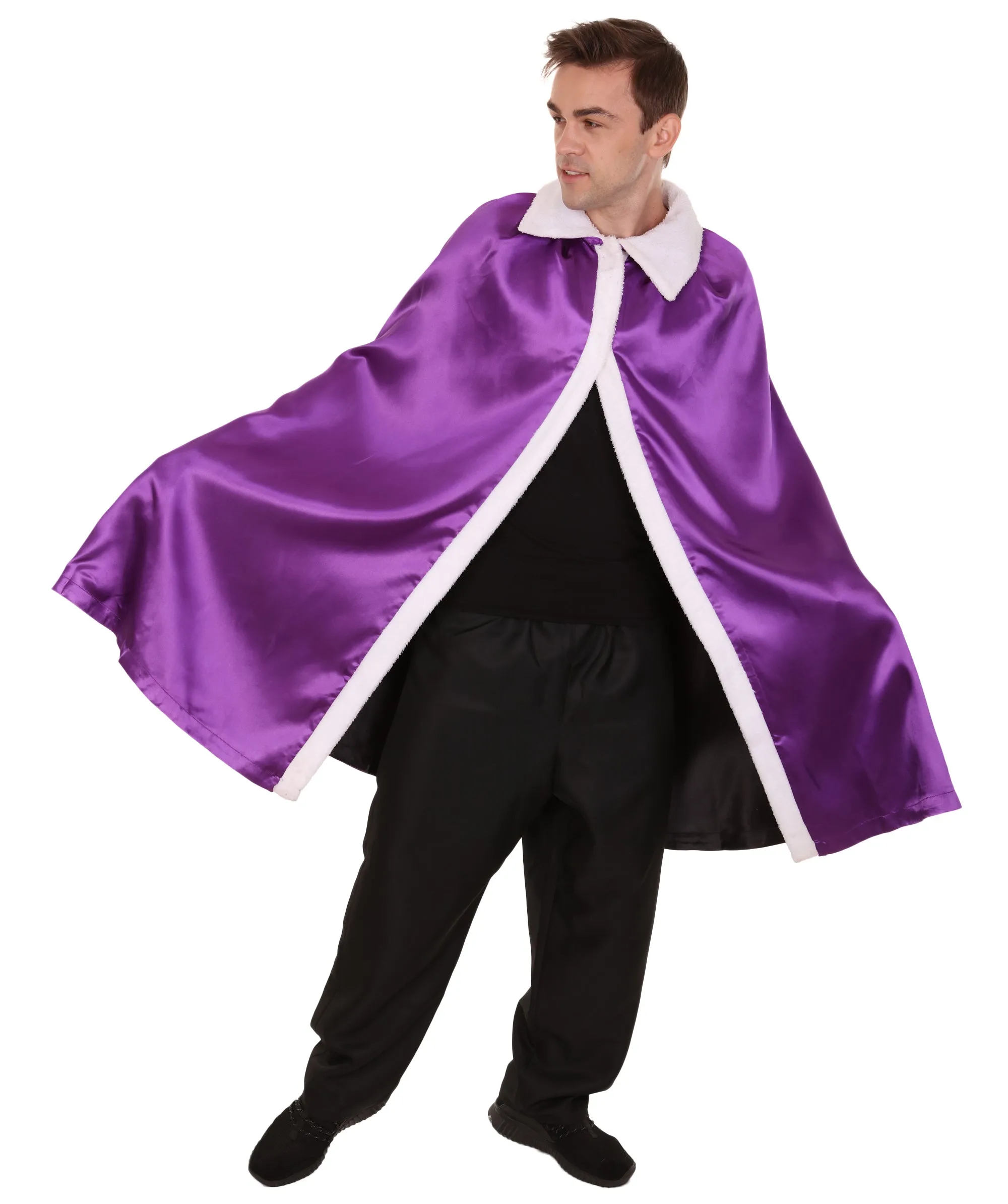 Adult Men's King's Reversible Robe Costume | Multiple Color Options Cosplay Costume