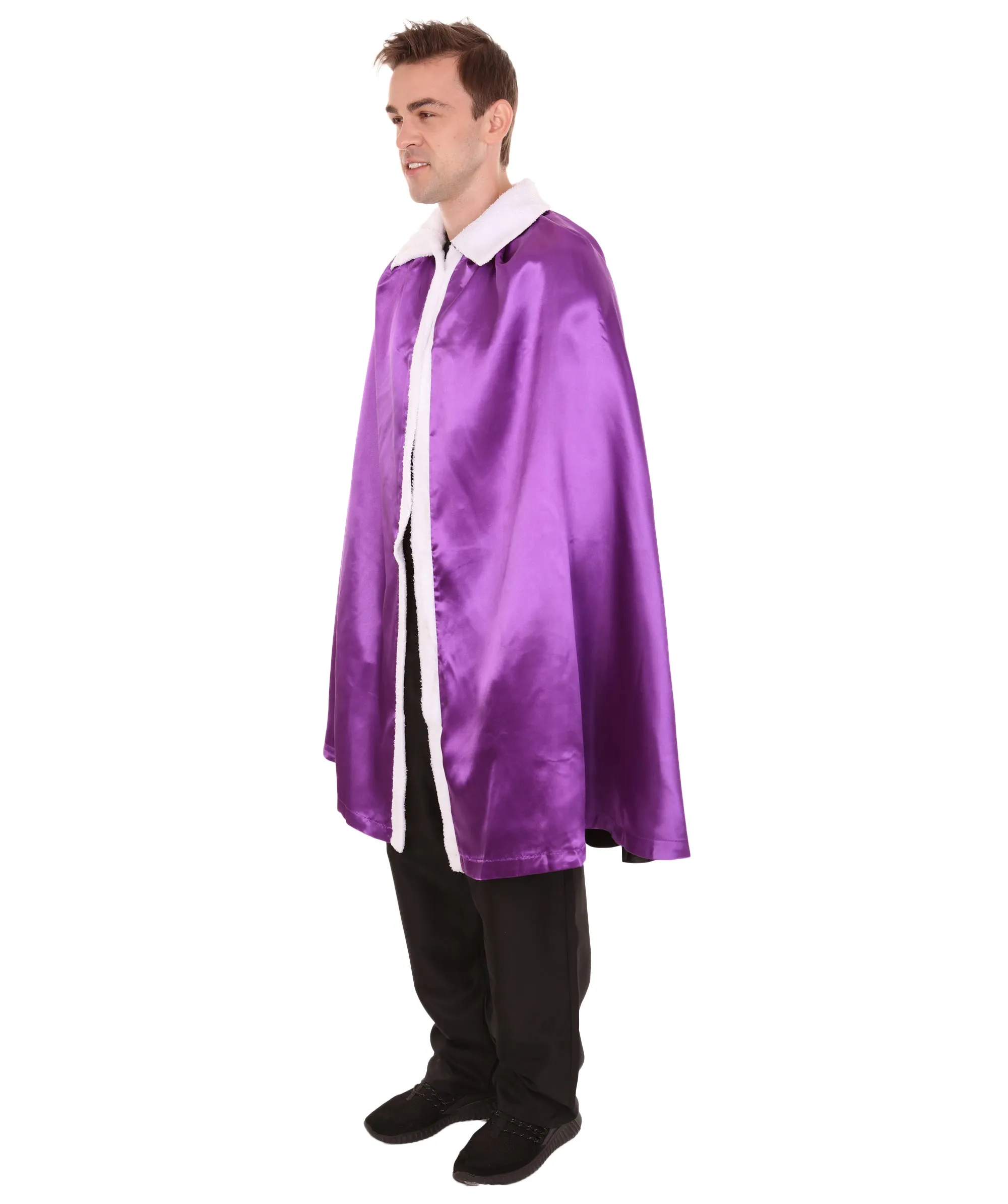 Adult Men's King's Reversible Robe Costume | Multiple Color Options Cosplay Costume