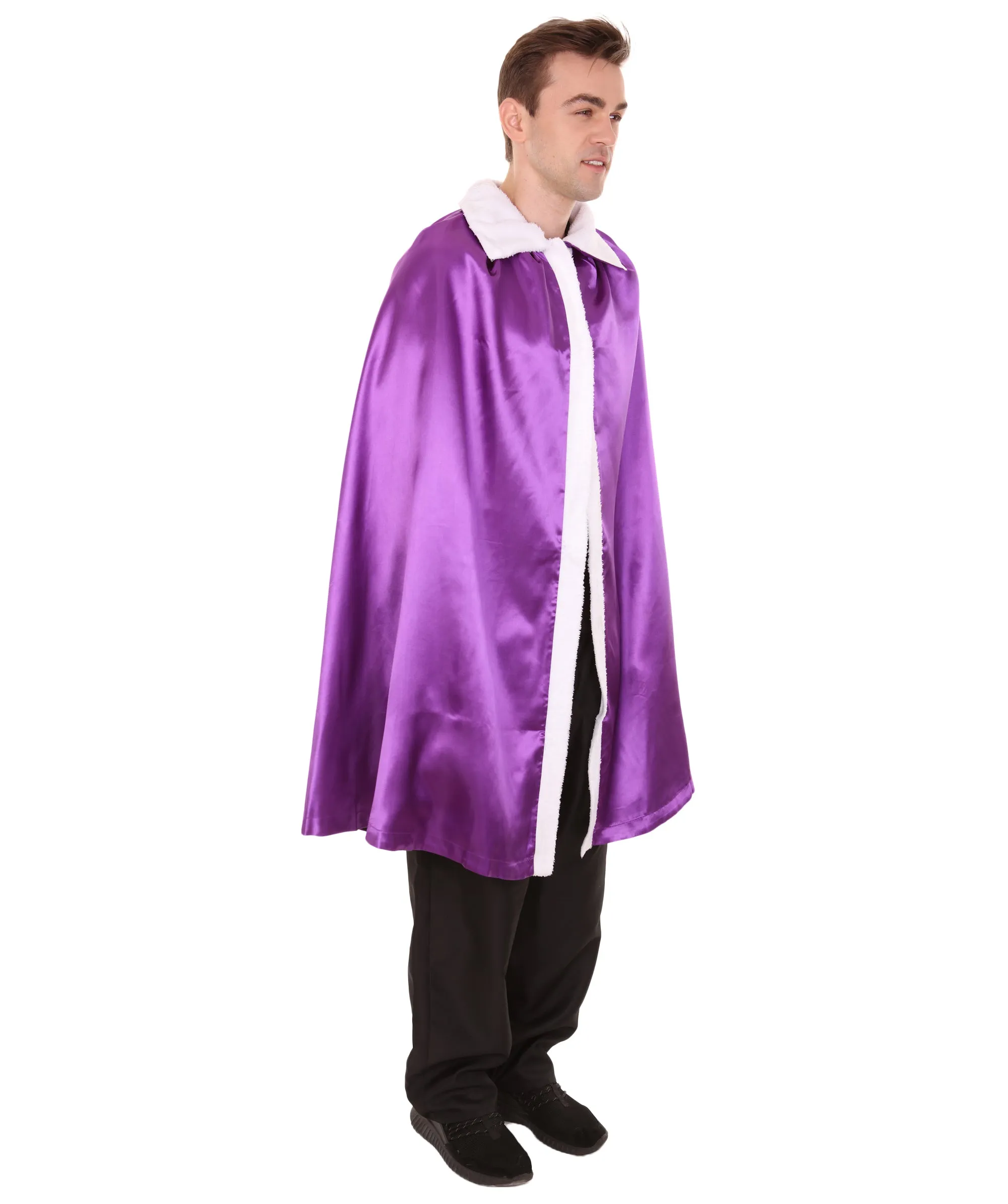 Adult Men's King's Reversible Robe Costume | Multiple Color Options Cosplay Costume