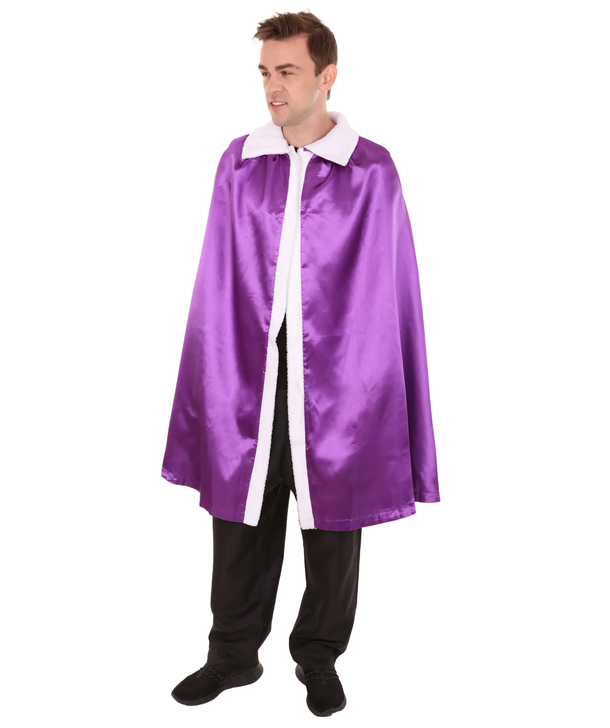 Adult Men's King's Reversible Robe Costume | Multiple Color Options Cosplay Costume