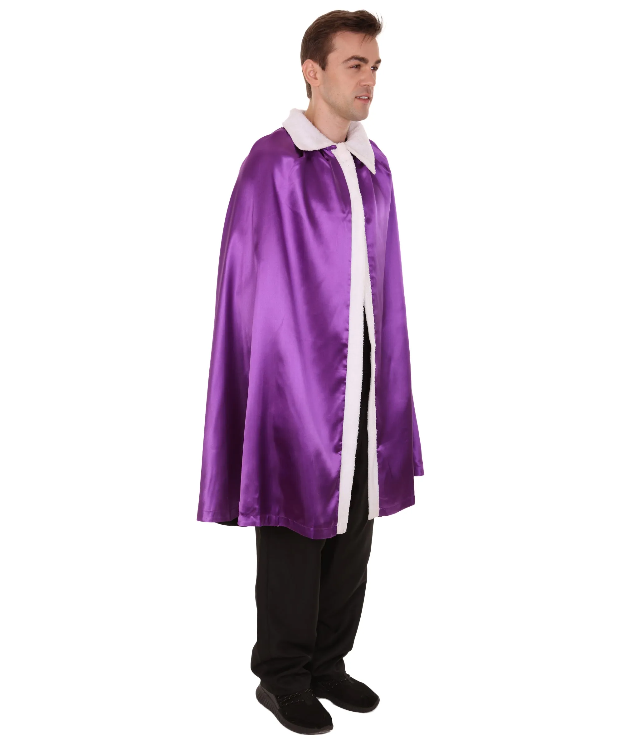 Adult Men's King's Reversible Robe Costume | Multiple Color Options Cosplay Costume