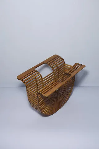 Aiko Medium Bamboo Clutch