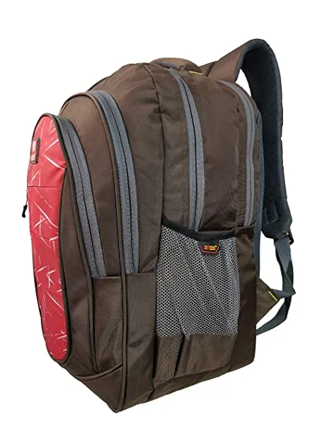 Alpha Nemesis 28 Ltrs Brown Laptop Backpack (Thunder)