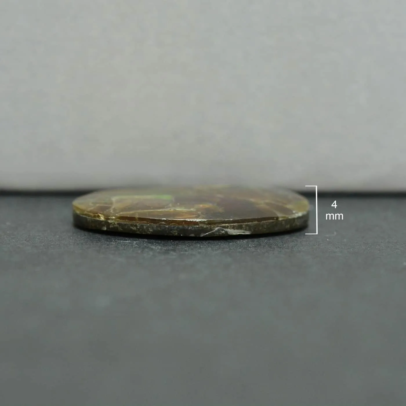 Ammolite Oval Cabochon 32mm - 1 piece
