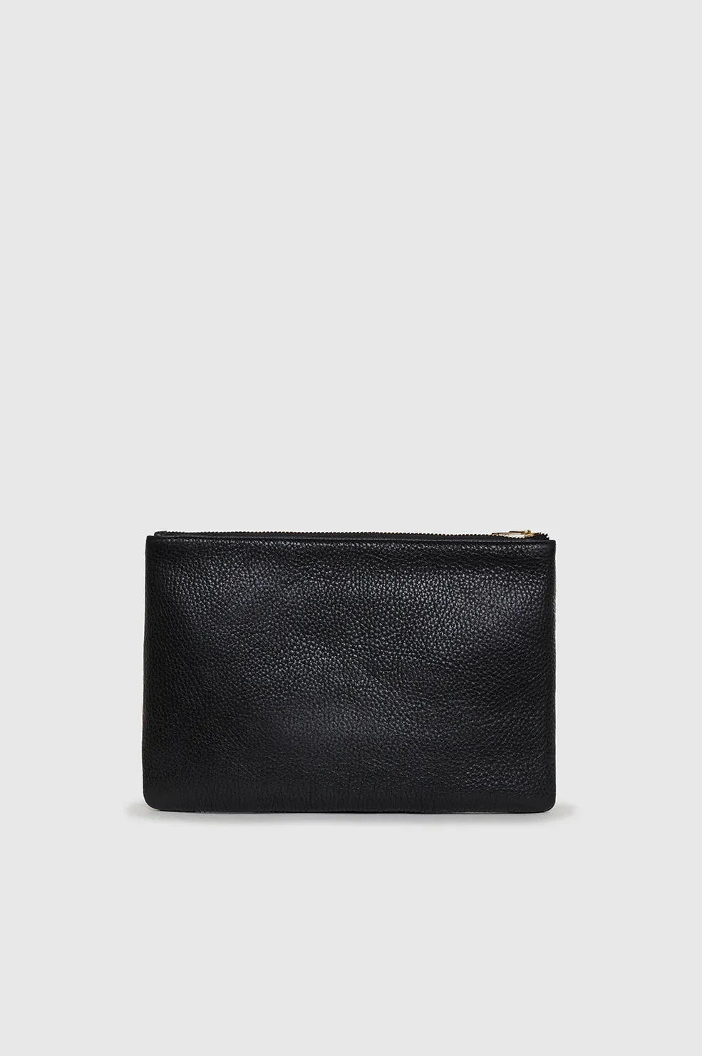 Anine Bing - Lili Pouch in Black Pebbled