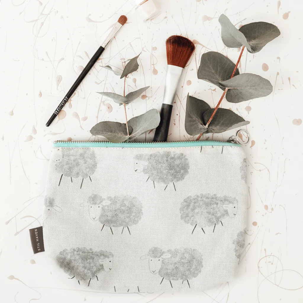Baa Baa Sheep Cosmetic   Wash Bag