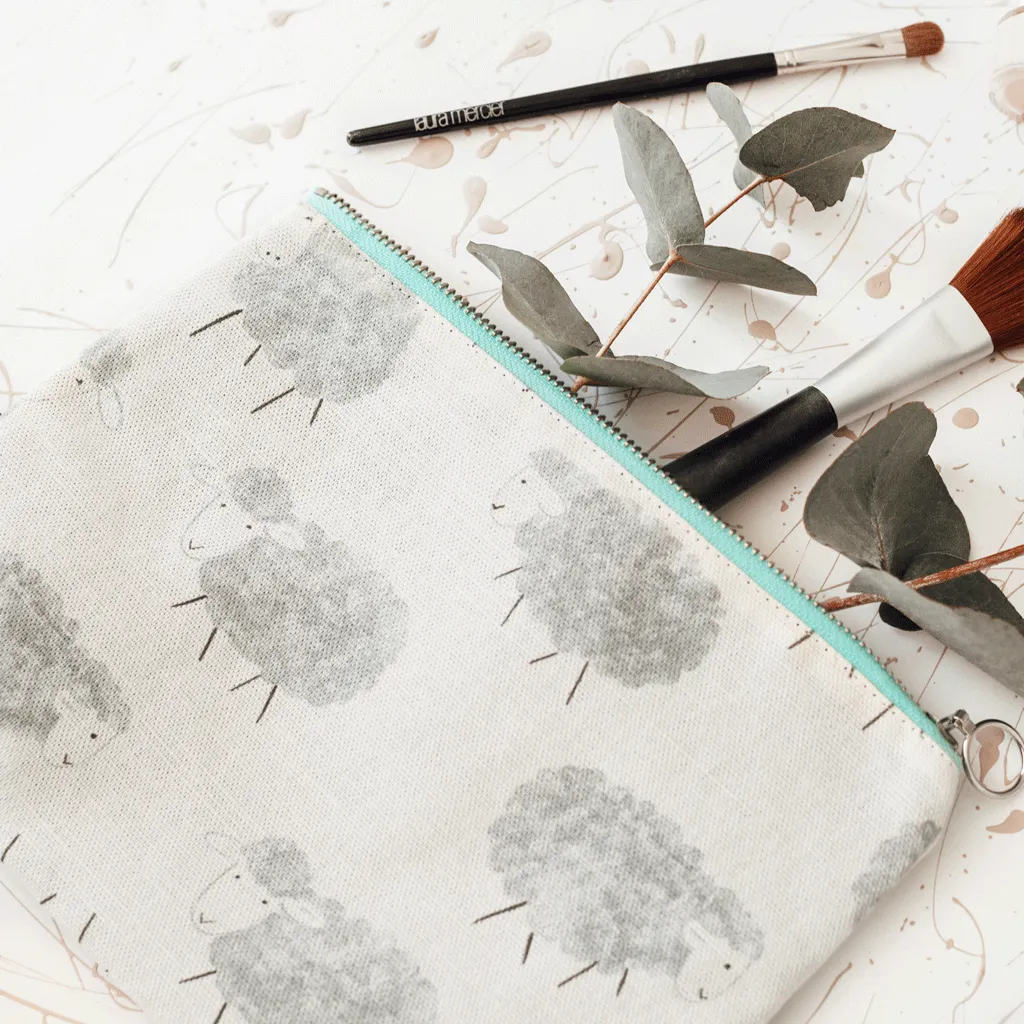Baa Baa Sheep Cosmetic   Wash Bag