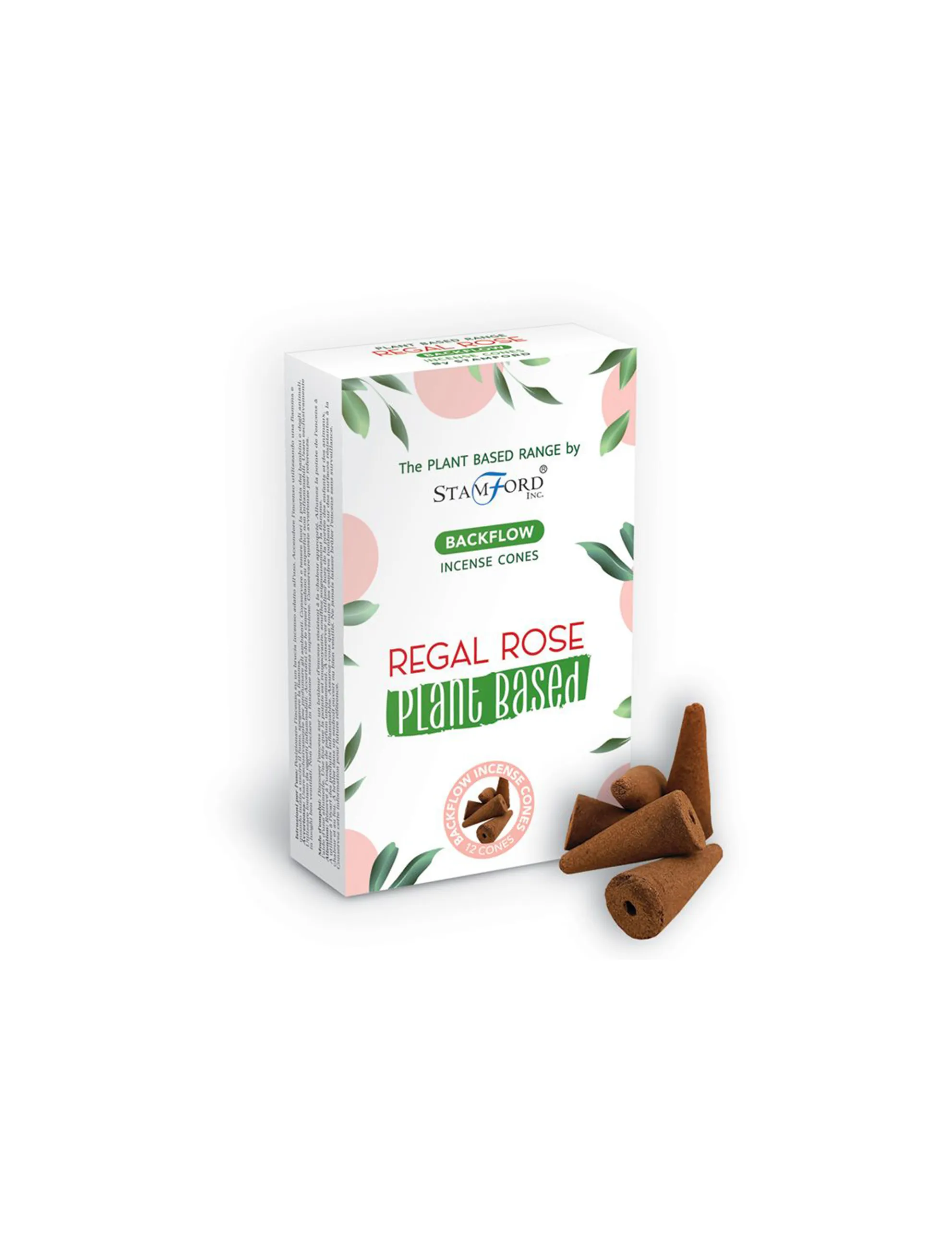 Backflow Incense Cones - Regal Rose