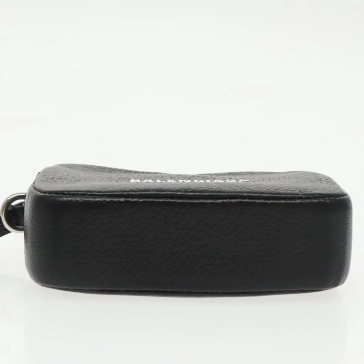 Balenciaga Camera Black Leather Shoulder Bag (Pre-Owned)