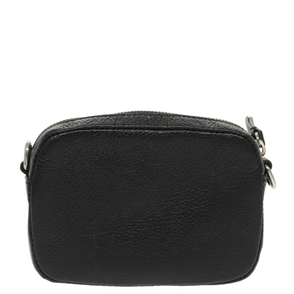 Balenciaga Camera Black Leather Shoulder Bag (Pre-Owned)