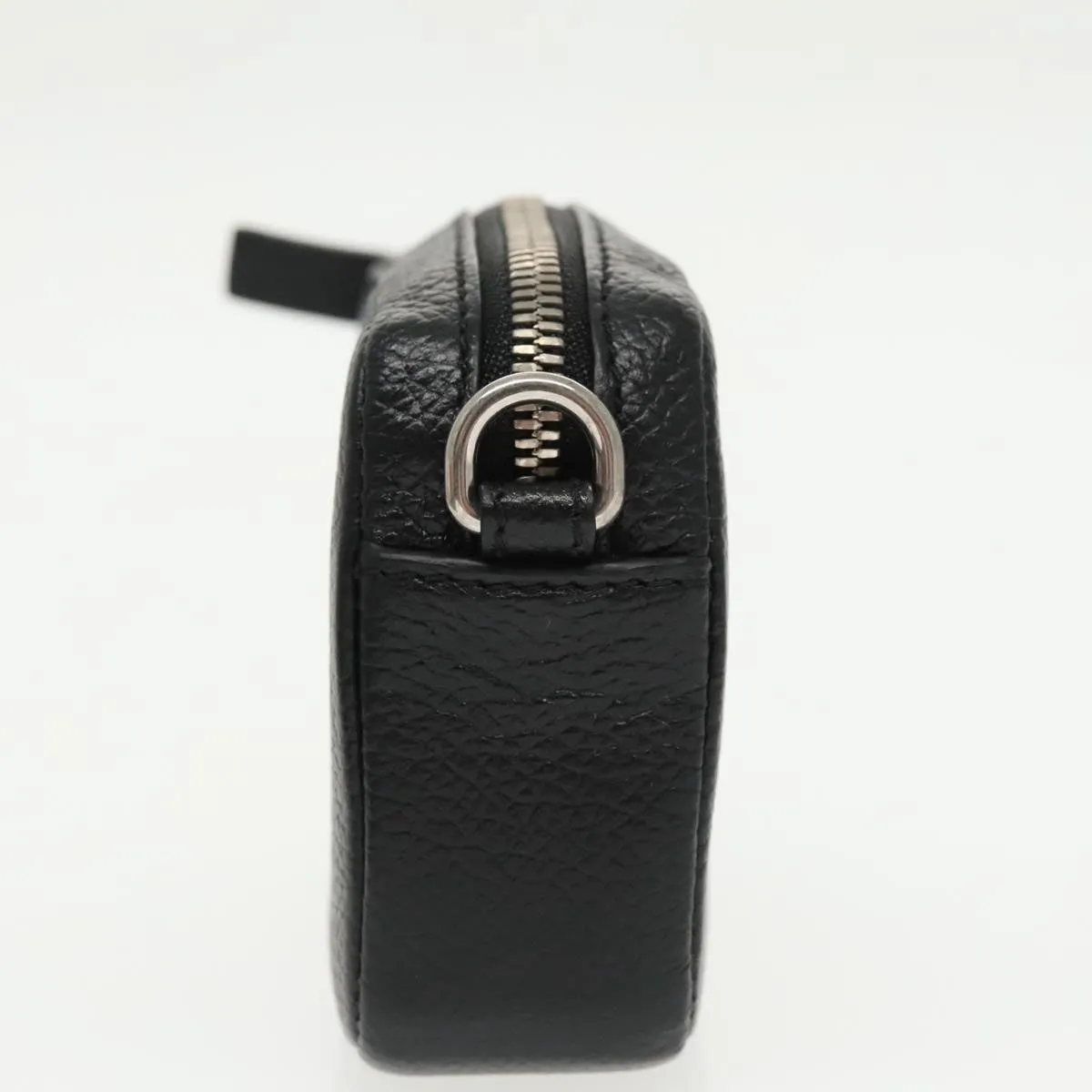 Balenciaga Camera Black Leather Shoulder Bag (Pre-Owned)