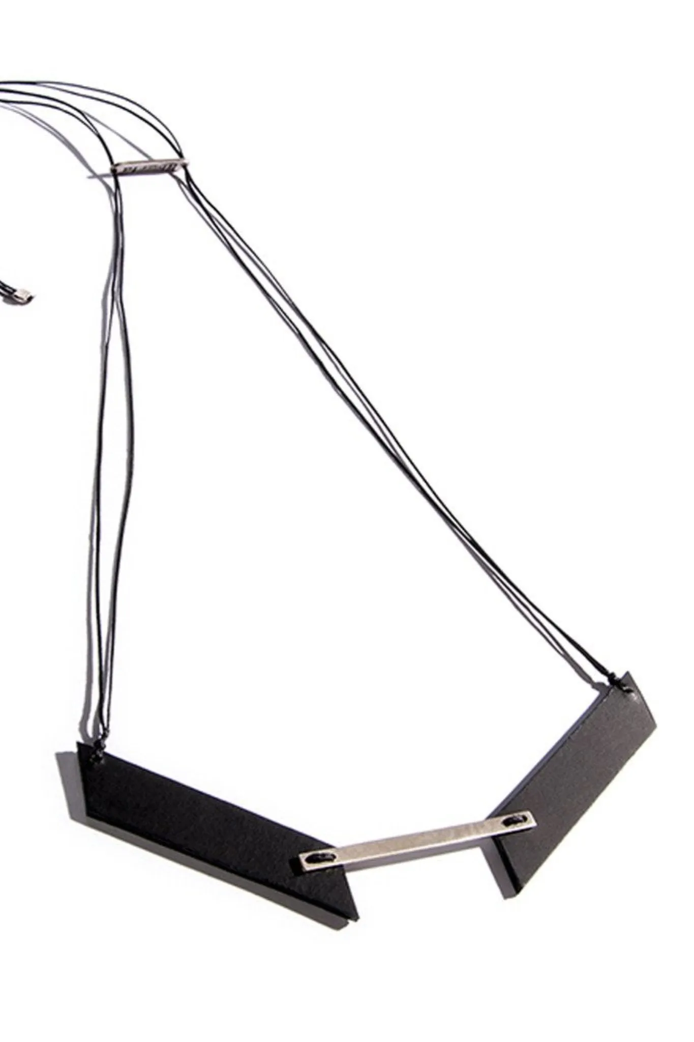 BAR V Pendant Silver