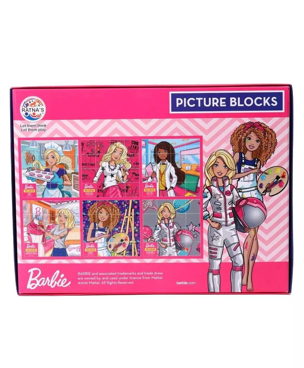 Barbie 6 in 1 Career Oriented Picture Blocks