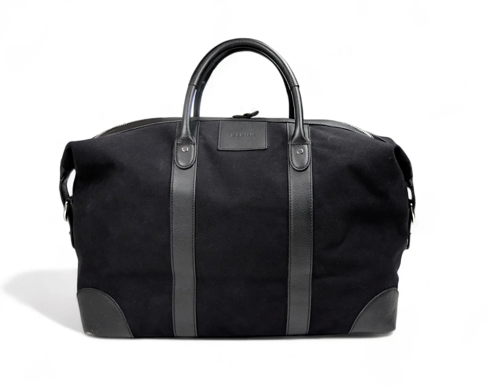 Baron - Black Canvas Weekend Bag 48h/50L