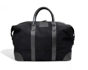 Baron - Black Canvas Weekend Bag 48h/50L