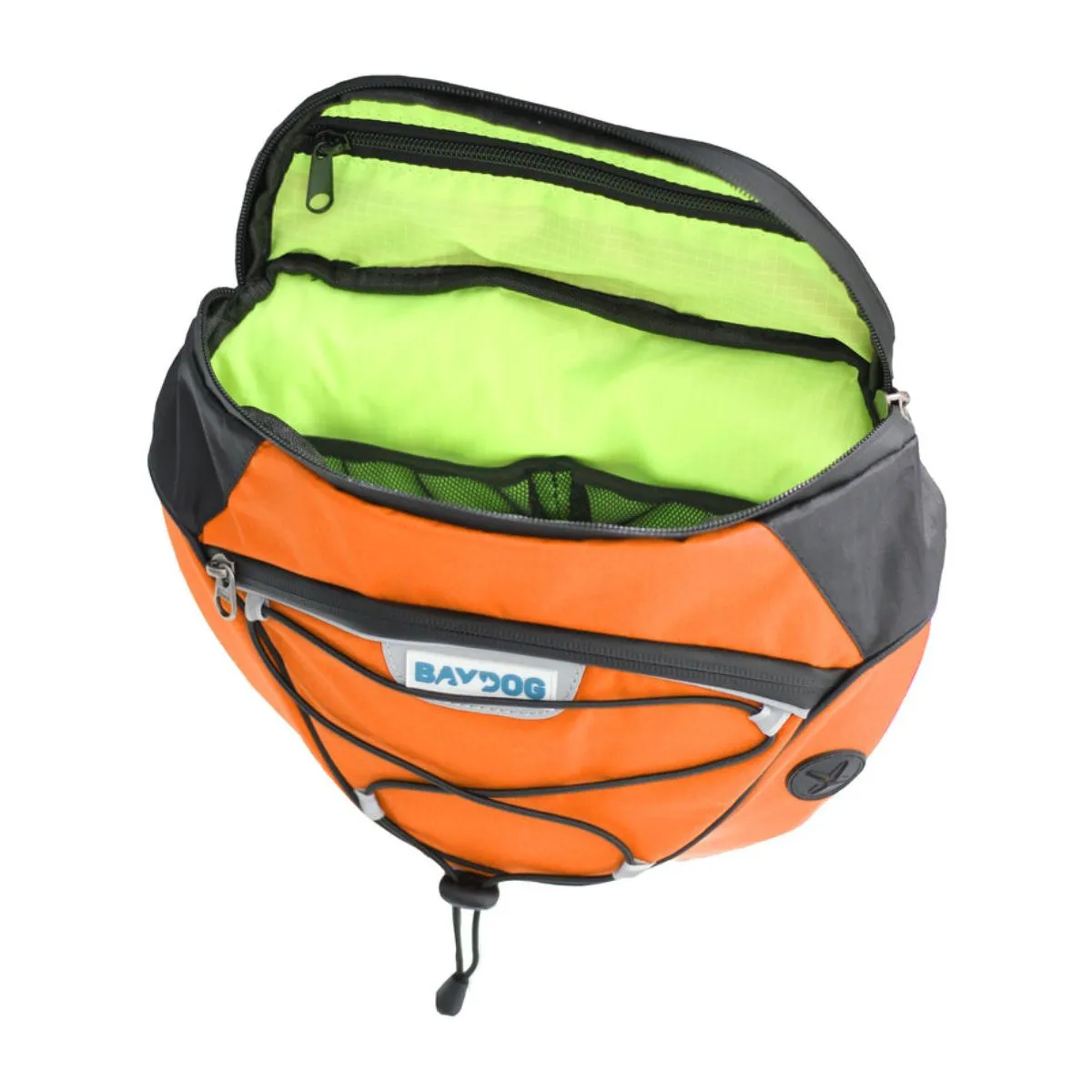 Bay Dog Saranac Saranac Dog Backpack Orange Large