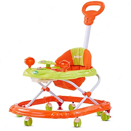 Baybee Nemo Baby Walker for Kids Foldable  Walker with 3 Height Adjustable.