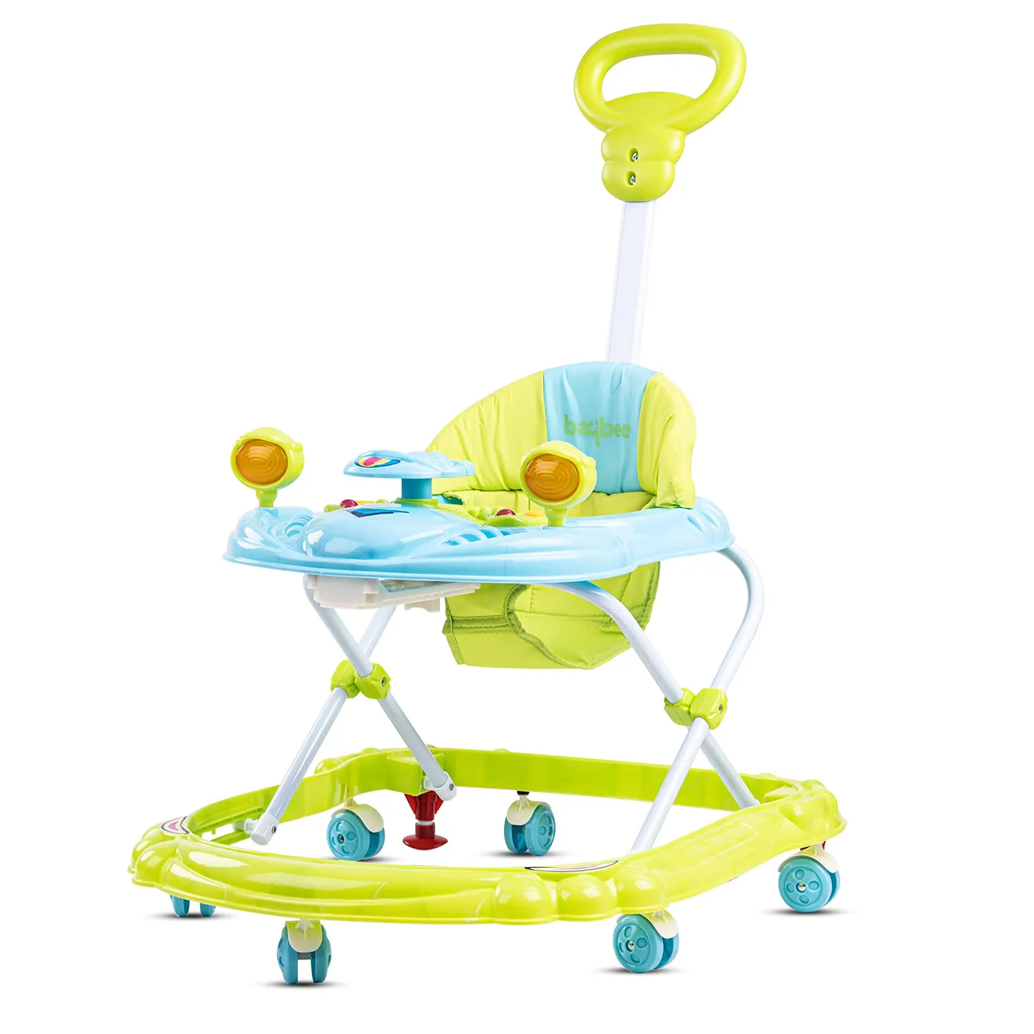 Baybee Nemo Baby Walker for Kids Foldable  Walker with 3 Height Adjustable.