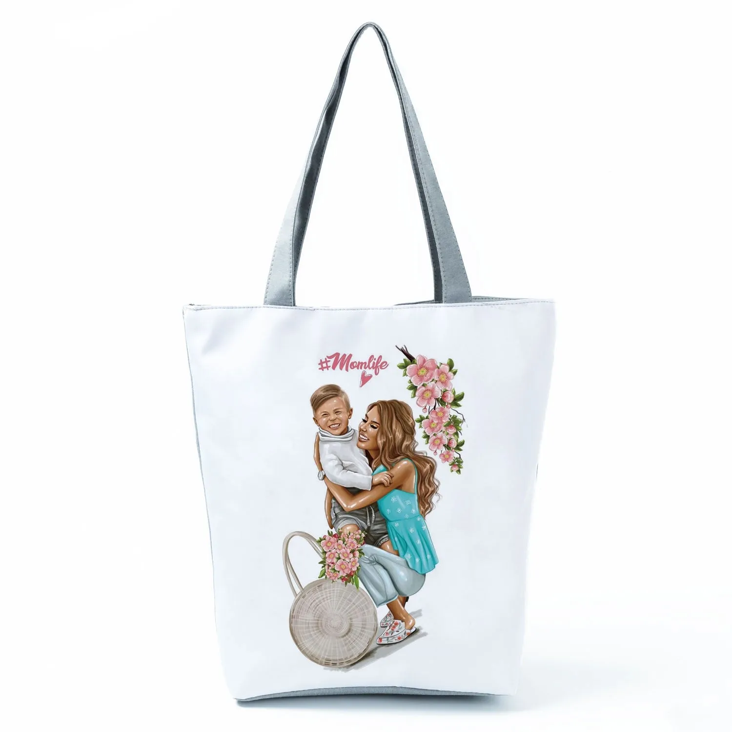 Beautiful Fashion Shoulder Bag Eco Portable Shopping Tote for Women